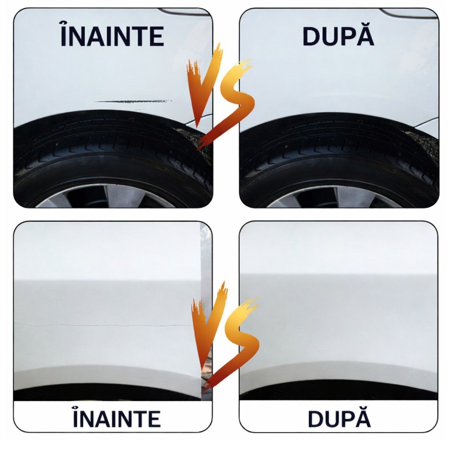 Soluție Reparare Zgârieturi Auto 100ml Platinum 20 Secunde, Kit Restaurare Vopsea cu Burete Aplicator Inclus