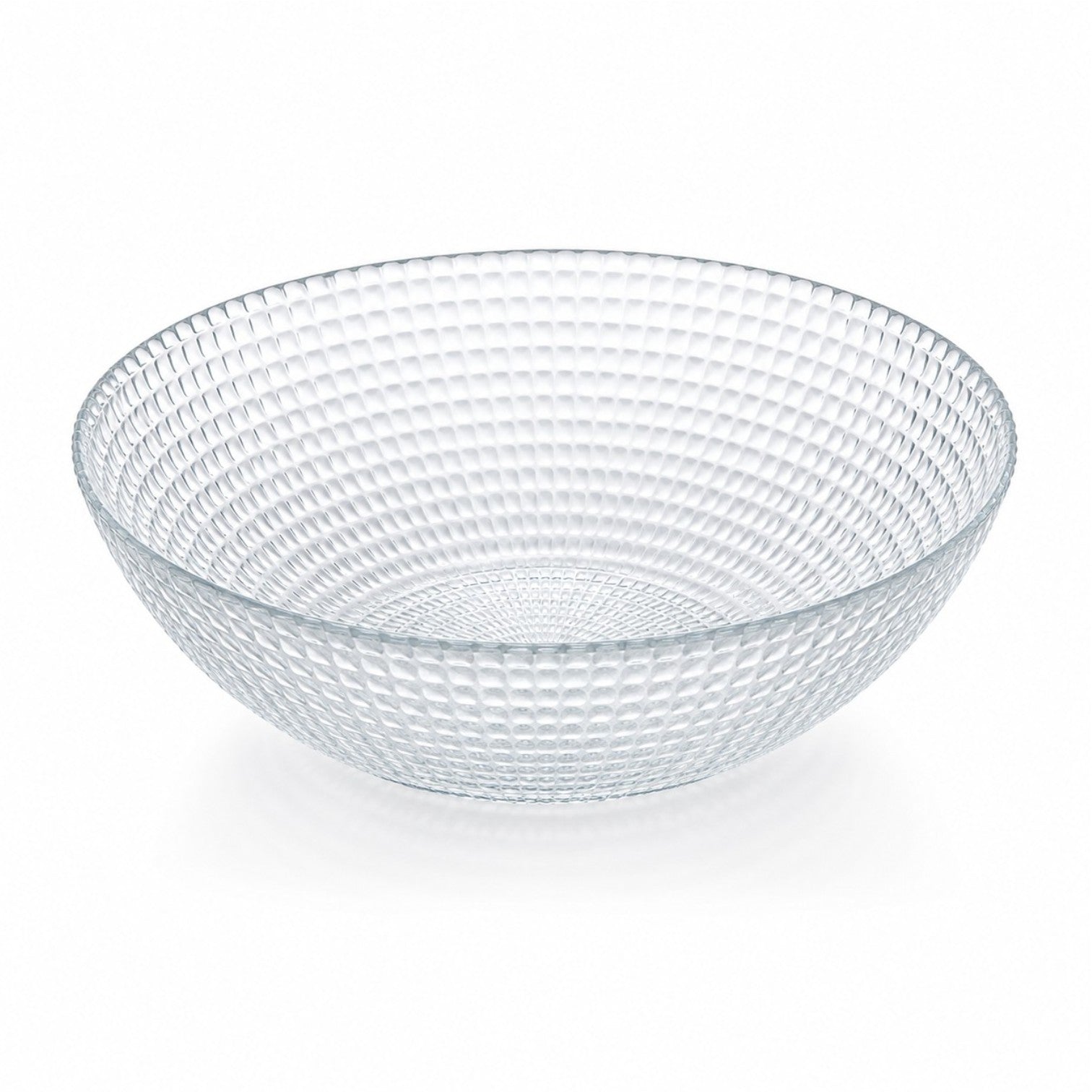 Bol din Sticlă 6/set, Model Cristal 16.5x6cm, Transparent
