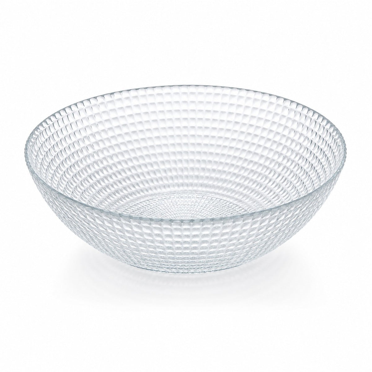 Bol din Sticlă 6/set, Model Cristal 16.5x6cm, Transparent