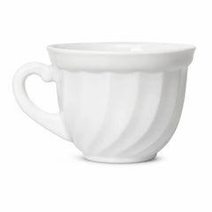 Cană din Arcopal 6/set, 6x8.5cm, Model Spiralat