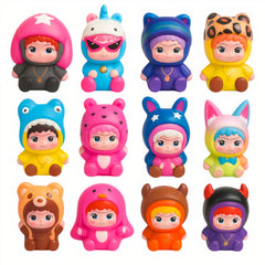 Figurine Squishy Wakuku 12/set Antistres, 10cm Diferite Modele Engros