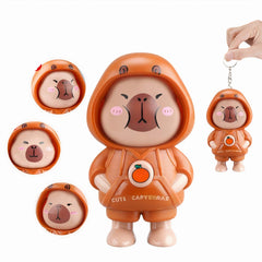 Figurina Breloc 12/set Capybara 10cm, cu Schimbare de Expresie Diferite Culori Engros