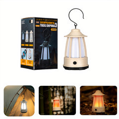 Lampa LED 15x8cm Felinar Portabil Multifunctional, Lumina Alb Rece/Cald Incarcare prin Acumulator Engros