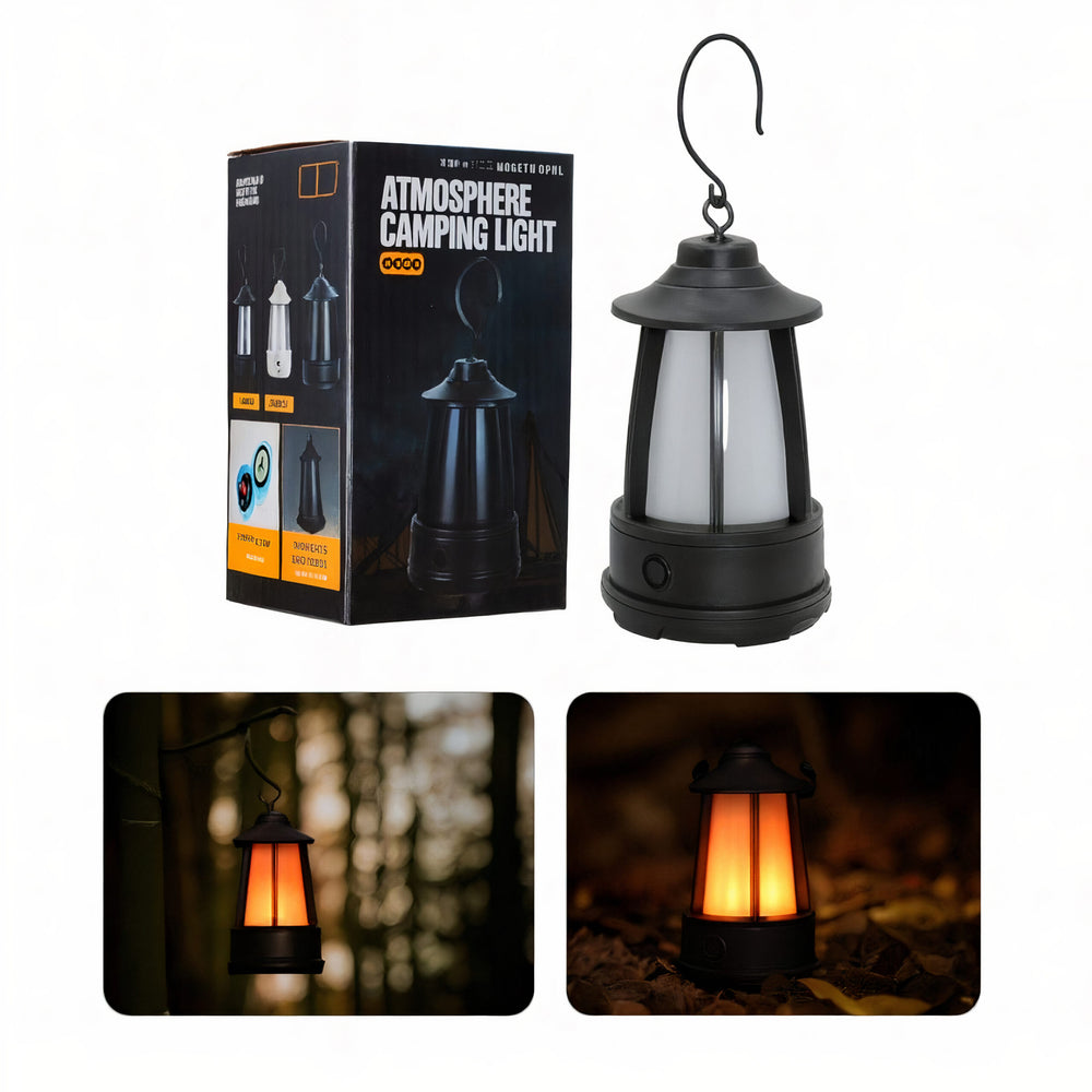 Lampa LED 15x8cm Felinar Portabil Multifunctional, Lumina Alb Cald Incarcare prin Acumulator Engros