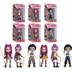 Figurine KPOP Demon Hunters, 10cm Personaje Diferite in Cutie Individuală Engros