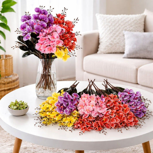 Flori Artificiale 2/set, Orhidee 40cm Diferite Culori Engros