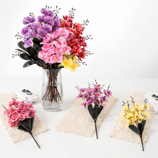 Flori Artificiale 2/set, Orhidee 40cm Diferite Culori Engros