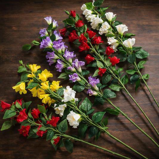 Flori Artificiale 100cm, Tip Ramură Diferite Culori Engros