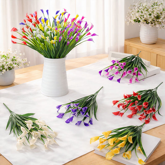 Flori Artificiale 2/set Model Cale 30cm, Diferite Culori Engros