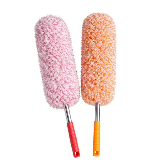 Pămătuf pentru Praf din Microfibră 60cm, Mâner Metalic, Diferite Culori