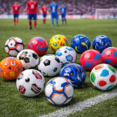 Minge de Fotbal Nr 5 Imitatie Piele 280g Diferite Modele