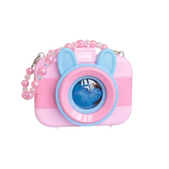 Aparat Foto Stil Geantă 10x12cm, cu 12 Plastiline Colorate și 2 Forme de Modelare pentru Copii