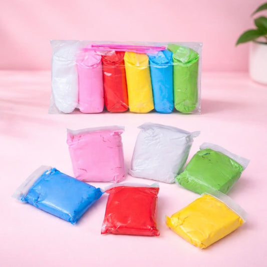 Plastilină Inteligenta 30gr/Buc, 6/set Diferite Culori