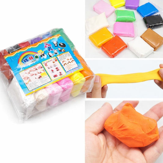 Plastilină Inteligenta 30gr/Buc, 12/set Diferite Culori