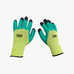 Manusi de Protectie Acoperite cu Latex, Marimea 10, Verde si Negru,29-43 Engros