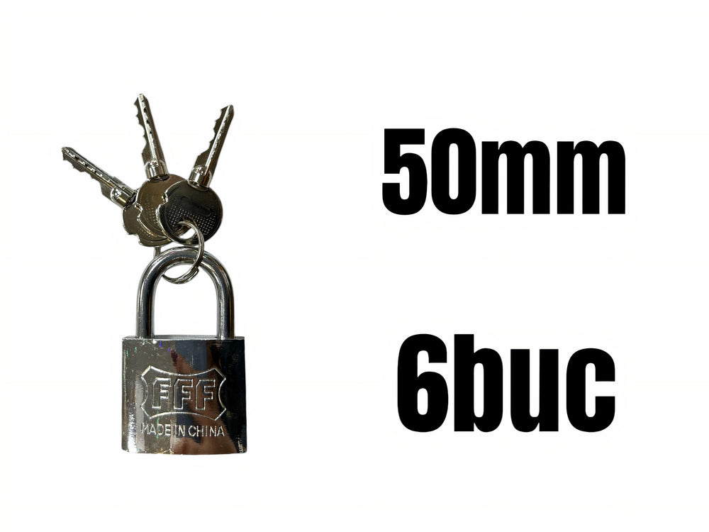 Lacat in Cruce 50mm 6buc/set Engros