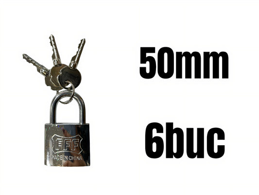 Lacat in Cruce 50mm 6buc/set Engros