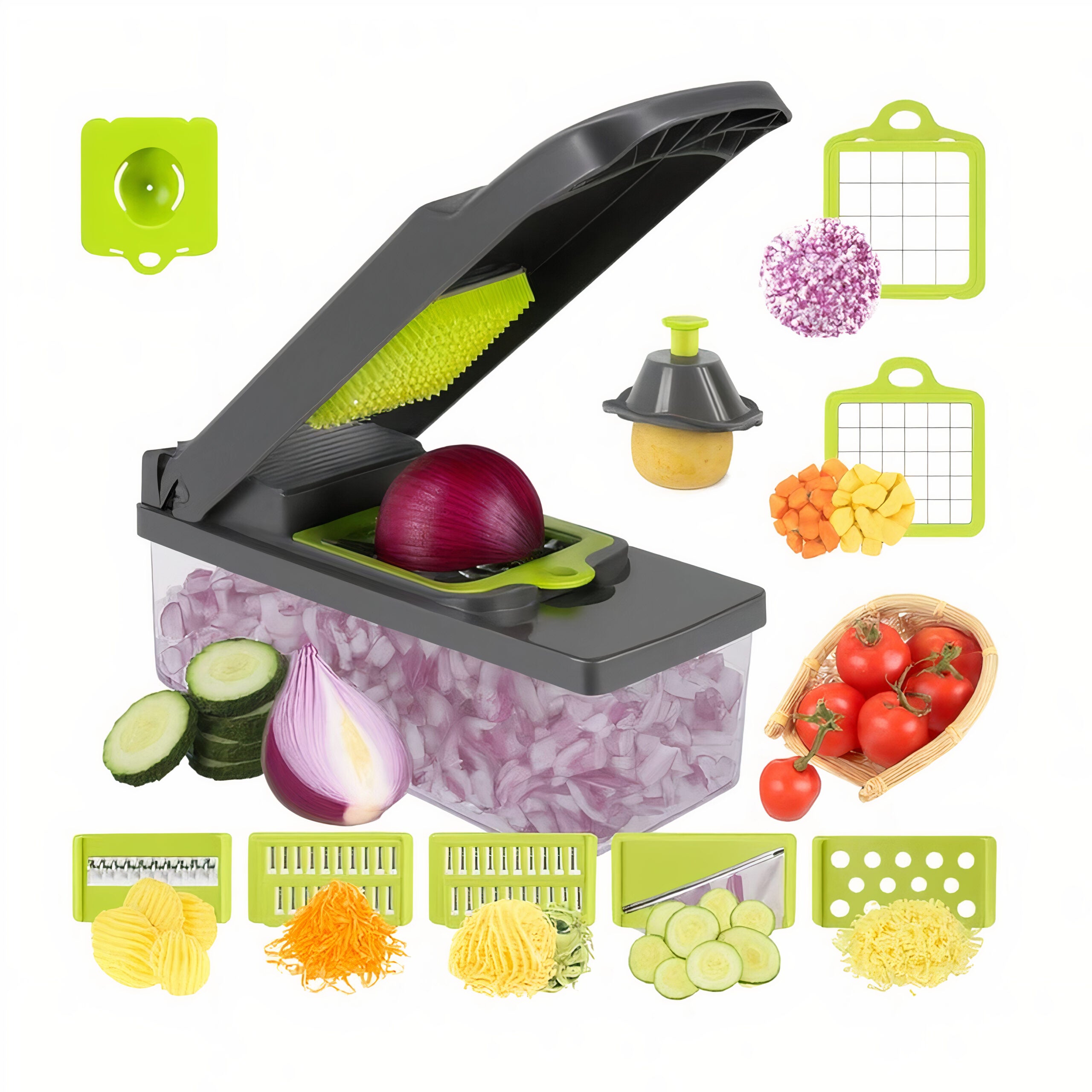 Razatoare Multifunctionala cu 14 Accesorii, din Plastic Engros