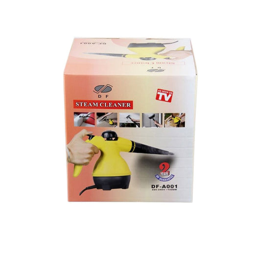 Aparat de Curățat cu Abur 28x12cm Portabil, Multifuncțional, cu 9 Accesorii pentru Curatat