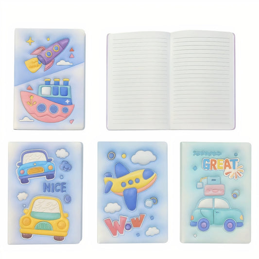 Agenda cu Coperta 5D Vehicule 21x14cm, Dictando Diferite Modele Engros