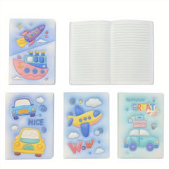 Agenda cu Coperta 5D Vehicule 21x14cm, Dictando Diferite Modele Engros