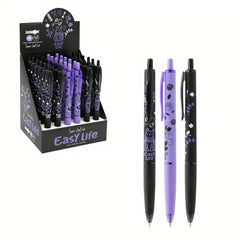 Pix cu Gel Albastru 36/set, Model Floral 14cm Diferite Culori Engros