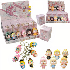 Jucărie CryBaby Breloc 6cm, 12/set Random BlindBox Engros – Figurine Surpriză de Colecție Engros